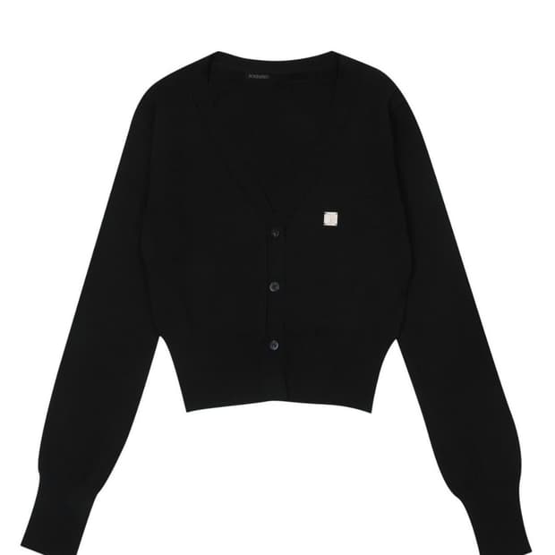 보헤미안서울 심볼 가디건 블랙