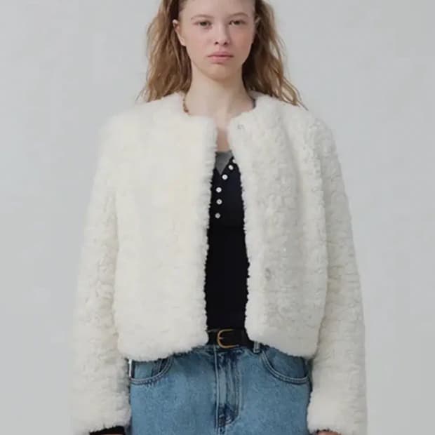 더바넷 누벨 퍼 자켓 s