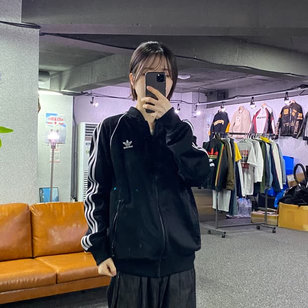 아디다스 파이어버드 블랙 트랙탑 져지 B4595