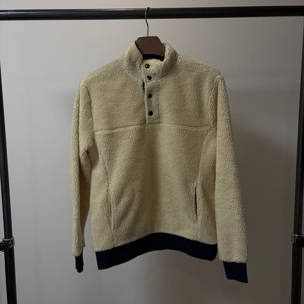 (M) Jcrew 제이크루 플리스 풀오버
