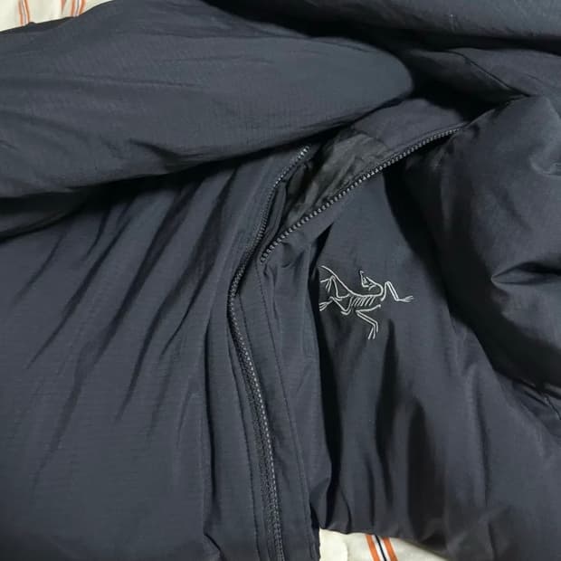 아크테릭스 아톰 SV 후디 블랙 L