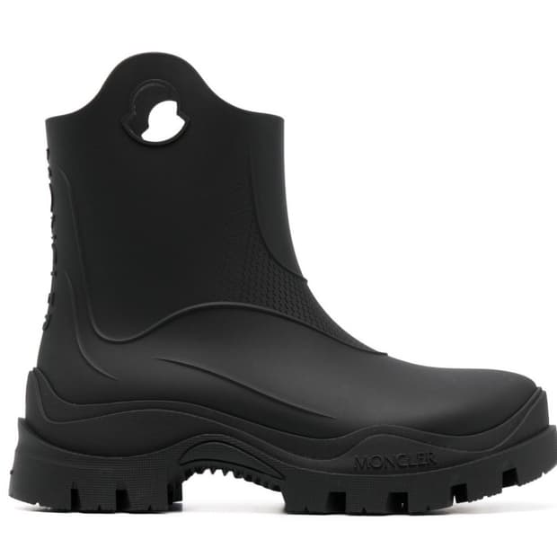 Moncler 로고 엠보스 레인부츠