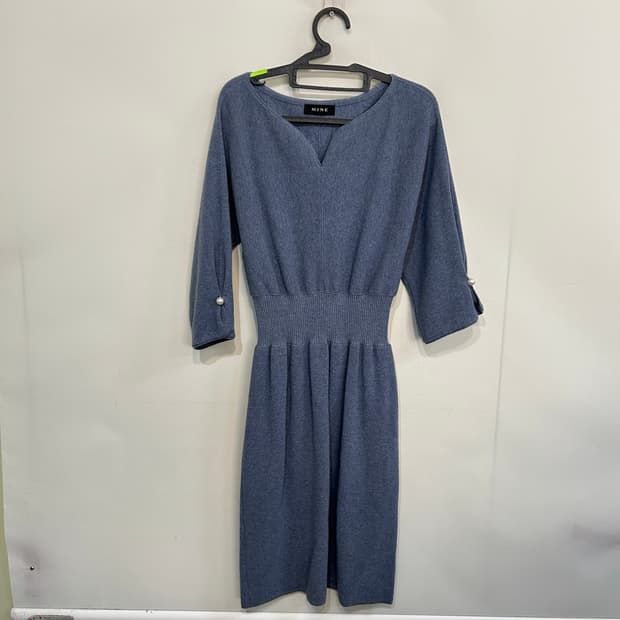 한섬 마인 캐시미어 혼방 니트 원피스 90