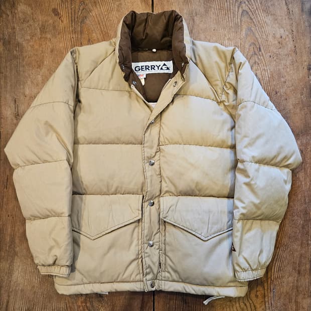 80s 빈티지 gerry 구스다운 패딩 점퍼
