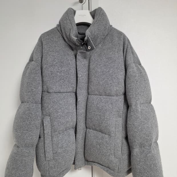 송지오 배정남 알파카 패딩 50