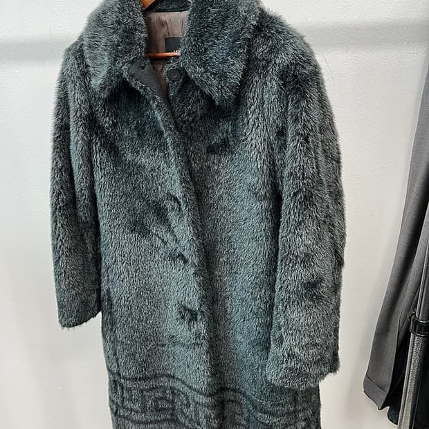 여) 베르사체 00s 퍼코트 