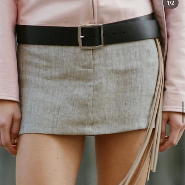 Maryam nassir zadeh 가죽 벨트 새상품