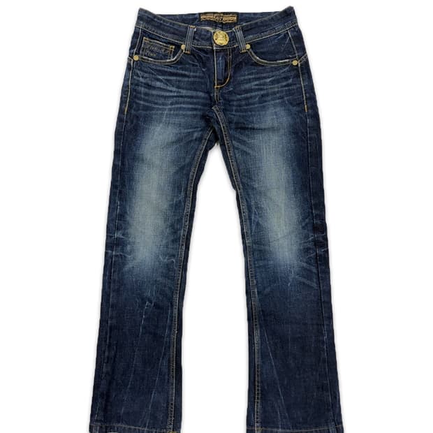 빈티지 Studio R.P 로우라이즈 부츠컷 팬츠