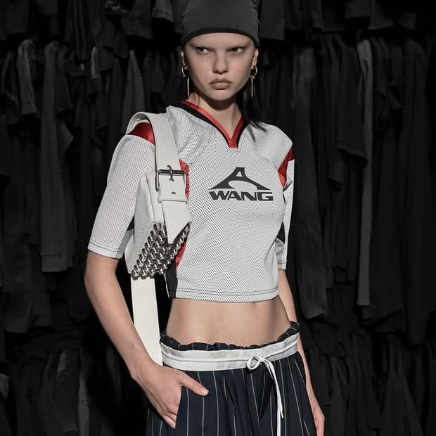 [XS]알렉산더왕 Shrunken Combo 저지 탑