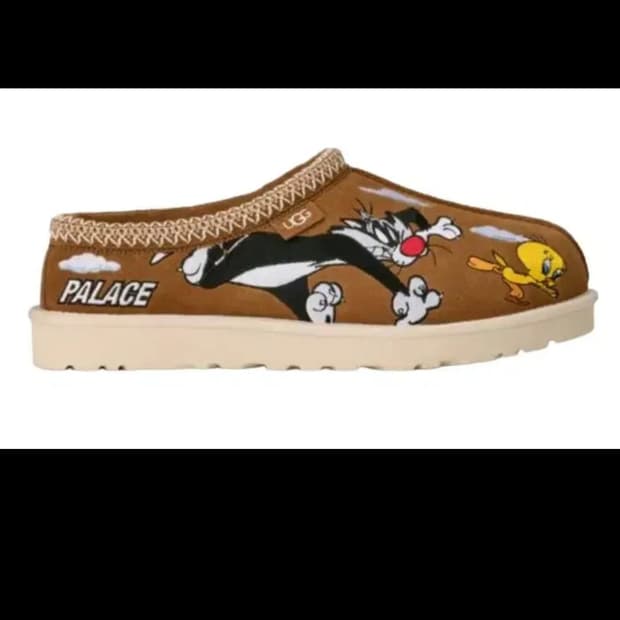 어그 x 팔라스 x 루니 툰 타스만 슬리퍼 체스트넛 270