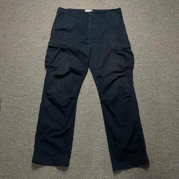 아비렉스 카고 코튼 팬츠 블랙 2XL