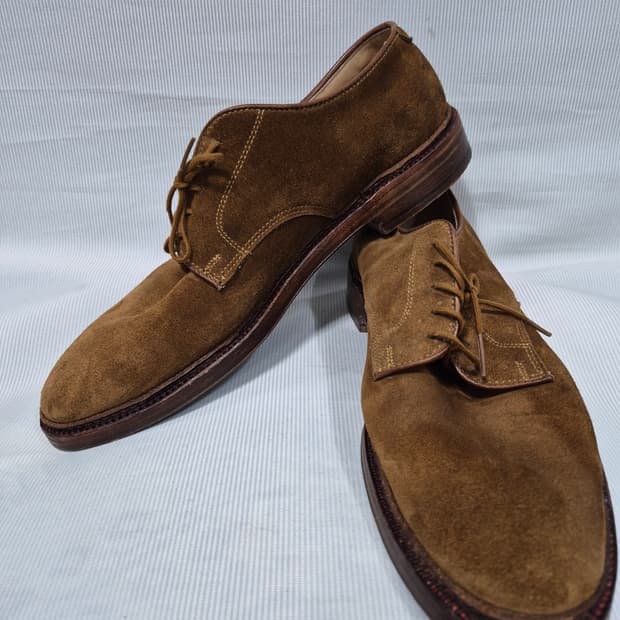 알든 스웨이드 브라운 구두 남성 9E