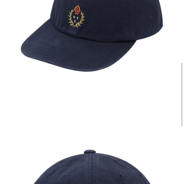 헤리티지플로스 Crest Twill washed cap 네이비 