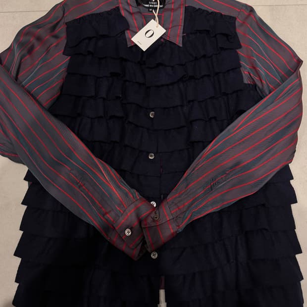 꼼데 트리콧 셔츠