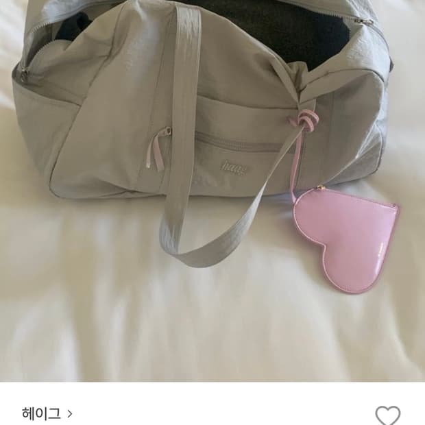 헤이그 더플백 실버