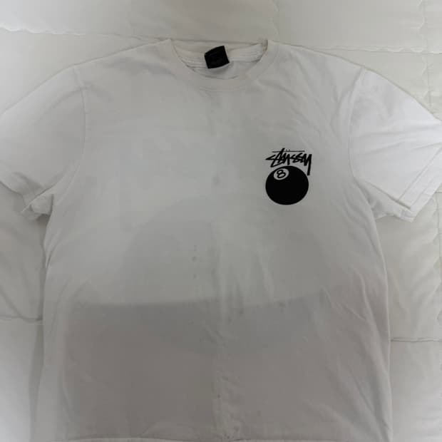 스투시 8볼 반팔티