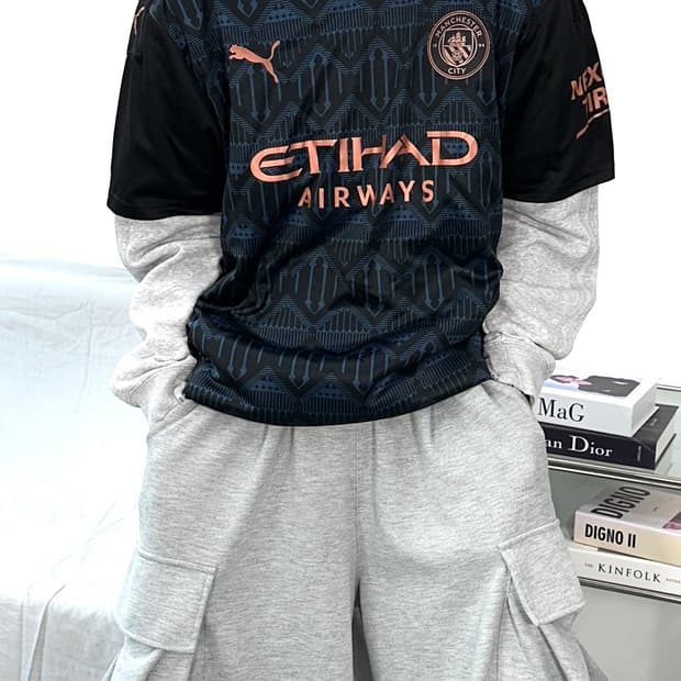 푸마 20-21 맨체스터 시티어웨이 유니폼 2XL