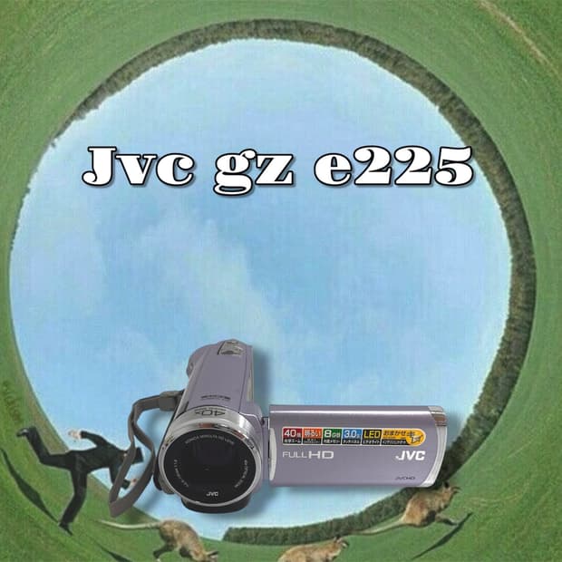 작례0/ 인생샷!! / Jvc e225 빈티지 캠코더 카메라