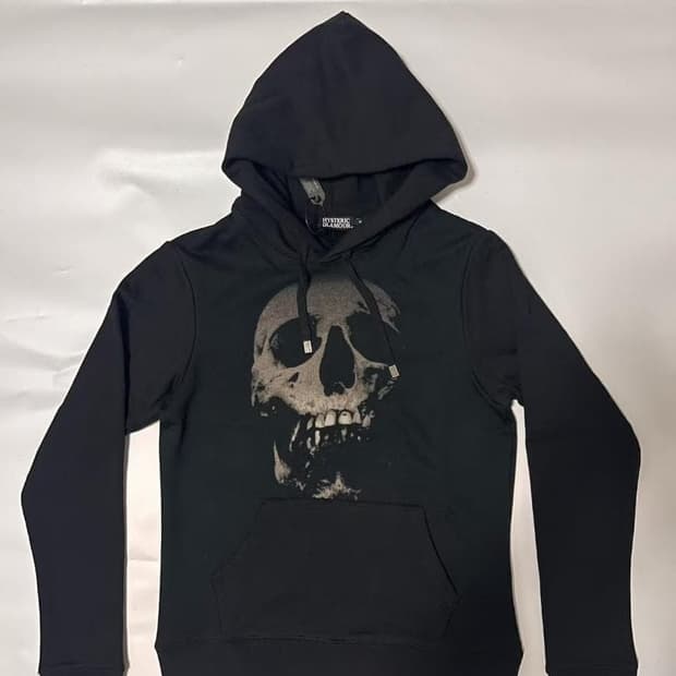 히스테릭 글래머 스컬베리 그래픽 후드티