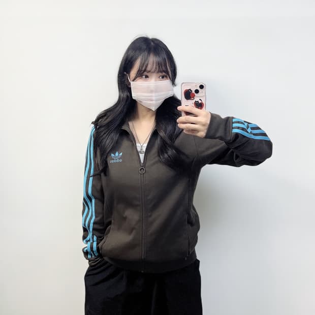 아디다스 유로파 트랙탑 져지 민트 초코
