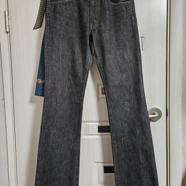 Jp 00s levis 517 31x34 리바이스 부츠컷 흑청 리지드