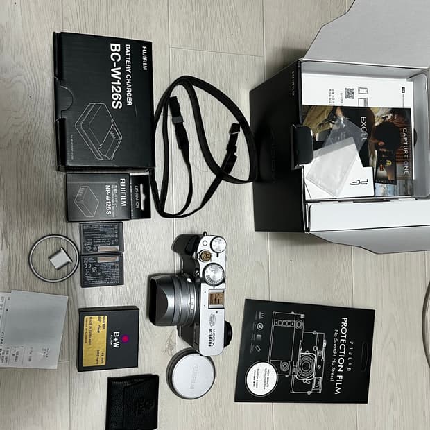X100vi 실버 + 영수증