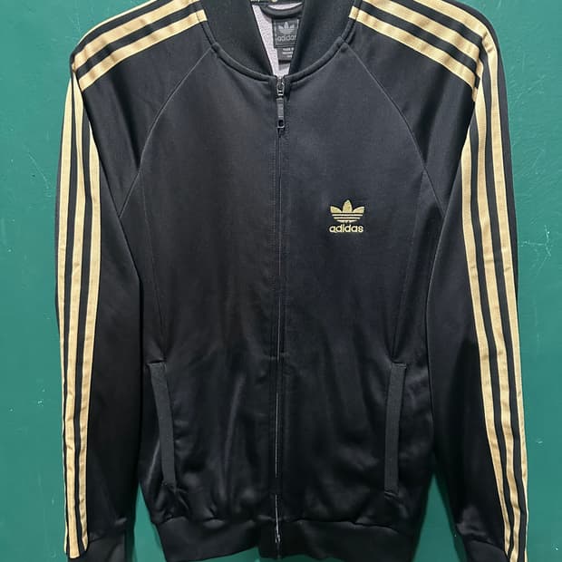 아디다스 트랙탑져지 검금 100