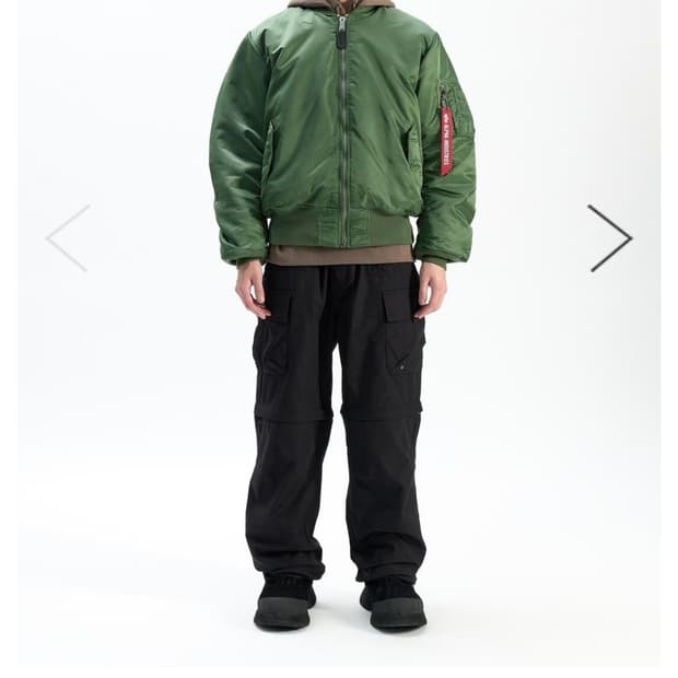 (상태 s급) 알파인더스트리 MA-1 FLIGHT JACKET Lsize