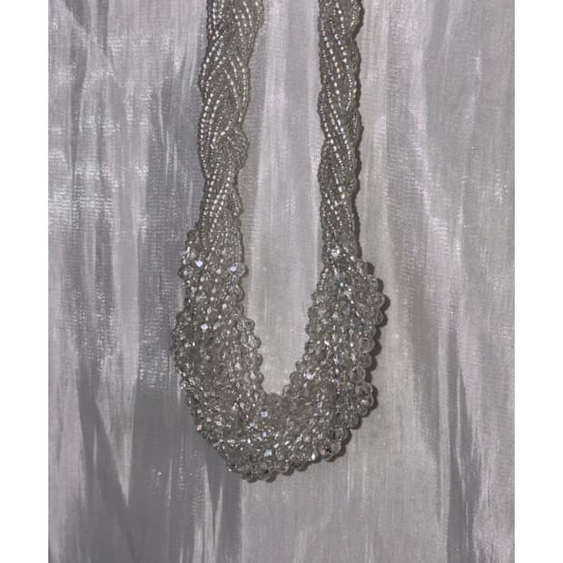 Snowy Weave Necklace 