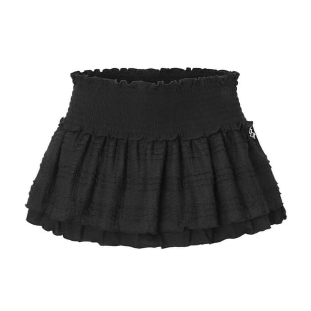 쓰리타임즈 스모킹 드림 미니 스커트 치마