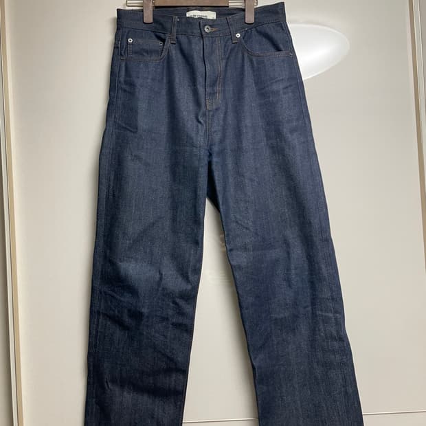 비슬로우 와이드 셀비지 데님 인디고