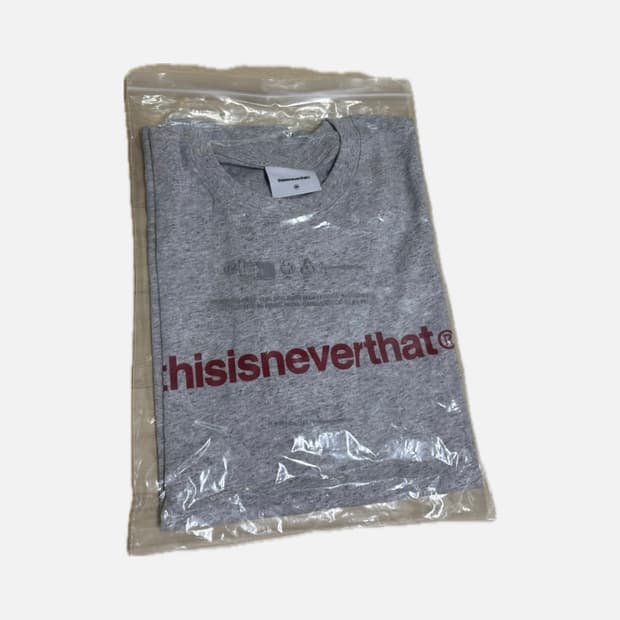 디스이즈네버댓 회색 M 반팔