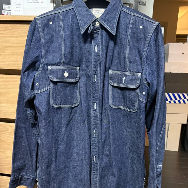 페로우즈 데님셔츠