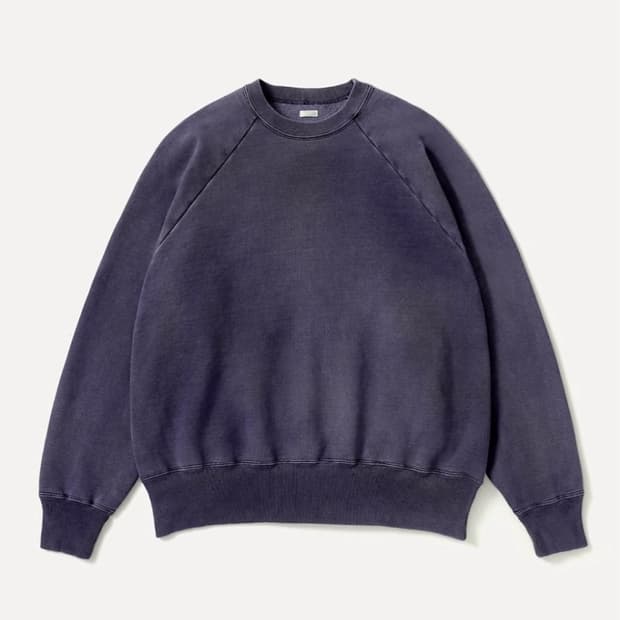 아프레쎄 / 26fw 빈티지 스웻셔츠 / 퍼플 / 4