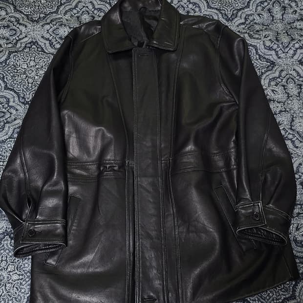 일본 빈티지 램스킨 카코트 m~l