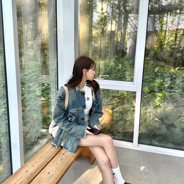 메종 미하라 야스히로 디스트레스 이펙트 카라리스 데님 자켓