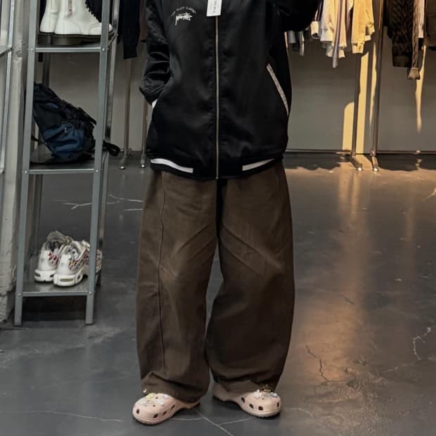 스투시 35주년 월드투어 타이거 수베니아 리버시블 스카쟌 A2982