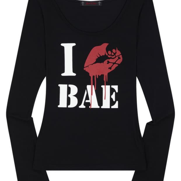 유스이즈유어스 아이 러브 롱슬리브 긴팔 티셔츠