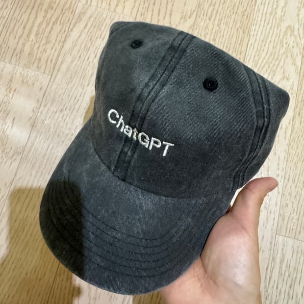 Openai chatgpt 볼캡 공식머천