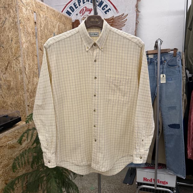 L.L.BEAN 엘엘빈 버튼다운 체크셔츠