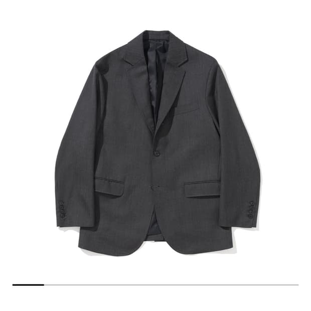 리넥츠 헤링본 색컷 블레이저 자켓 3(105)