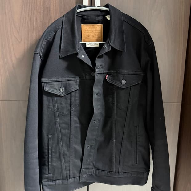 Levi's Premium 블랙 트러커 자켓