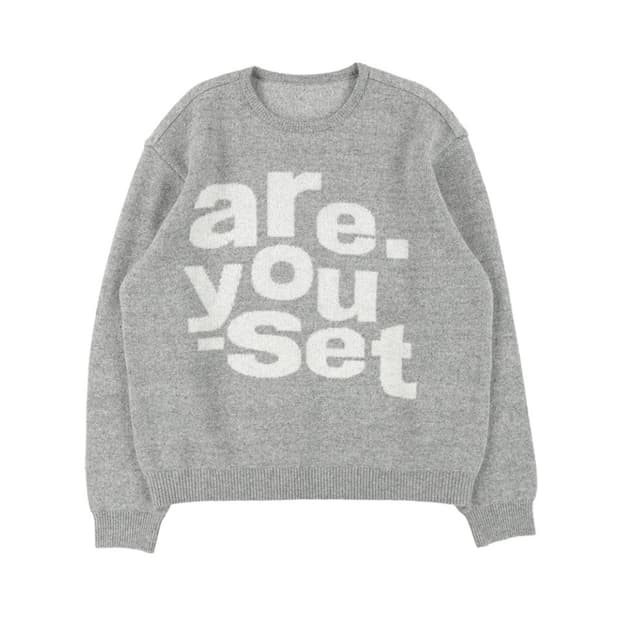 더콜디스트모먼트 TCM are knit (grey)