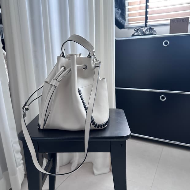 자라 복조리스티치 백