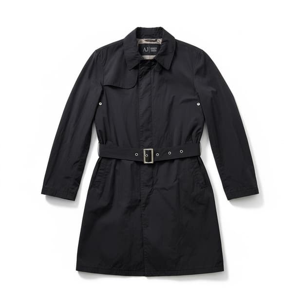 AJ Armani 코트 진네이비