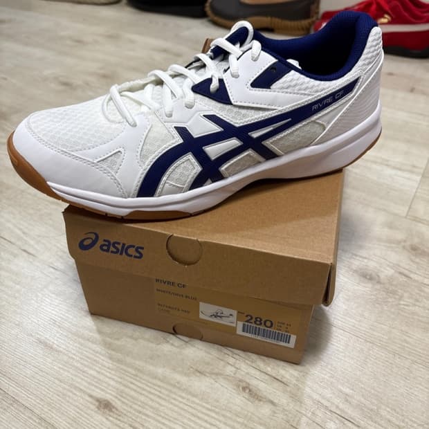 아식스 리브레 CF 화이트/네이비 280