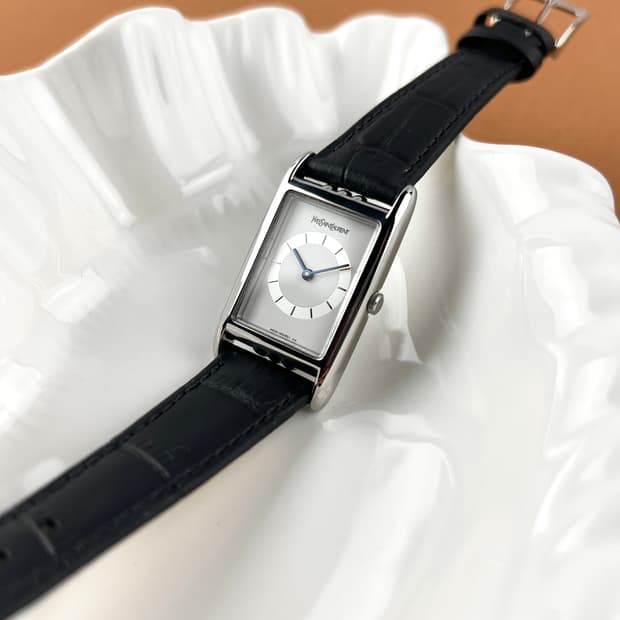 YSL soft square watch unisex
