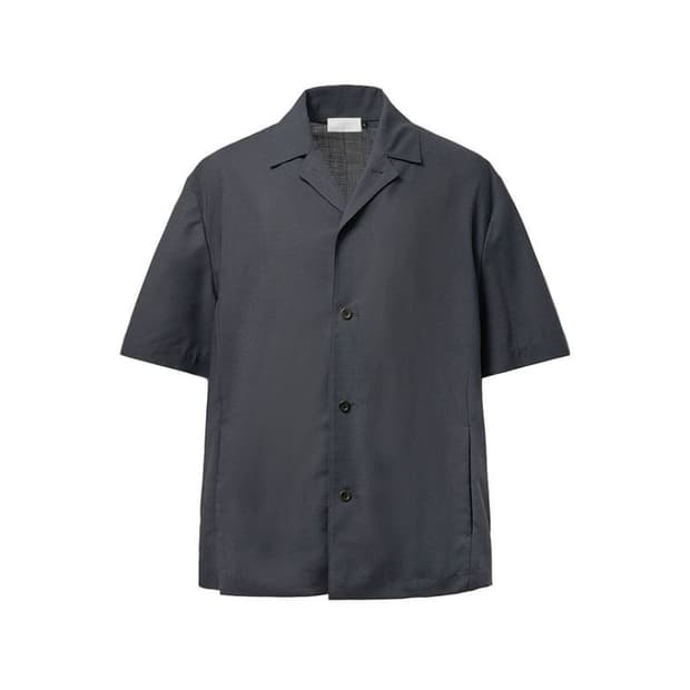 아모멘토 울 버튼 업 셔츠 자켓 M (Wool button up shir