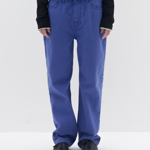 파르트  5P Dying Pants (Blue) 2사이즈