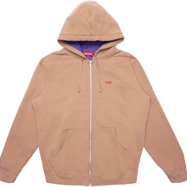 슈프림 18ss 콘트라스트 후드집업